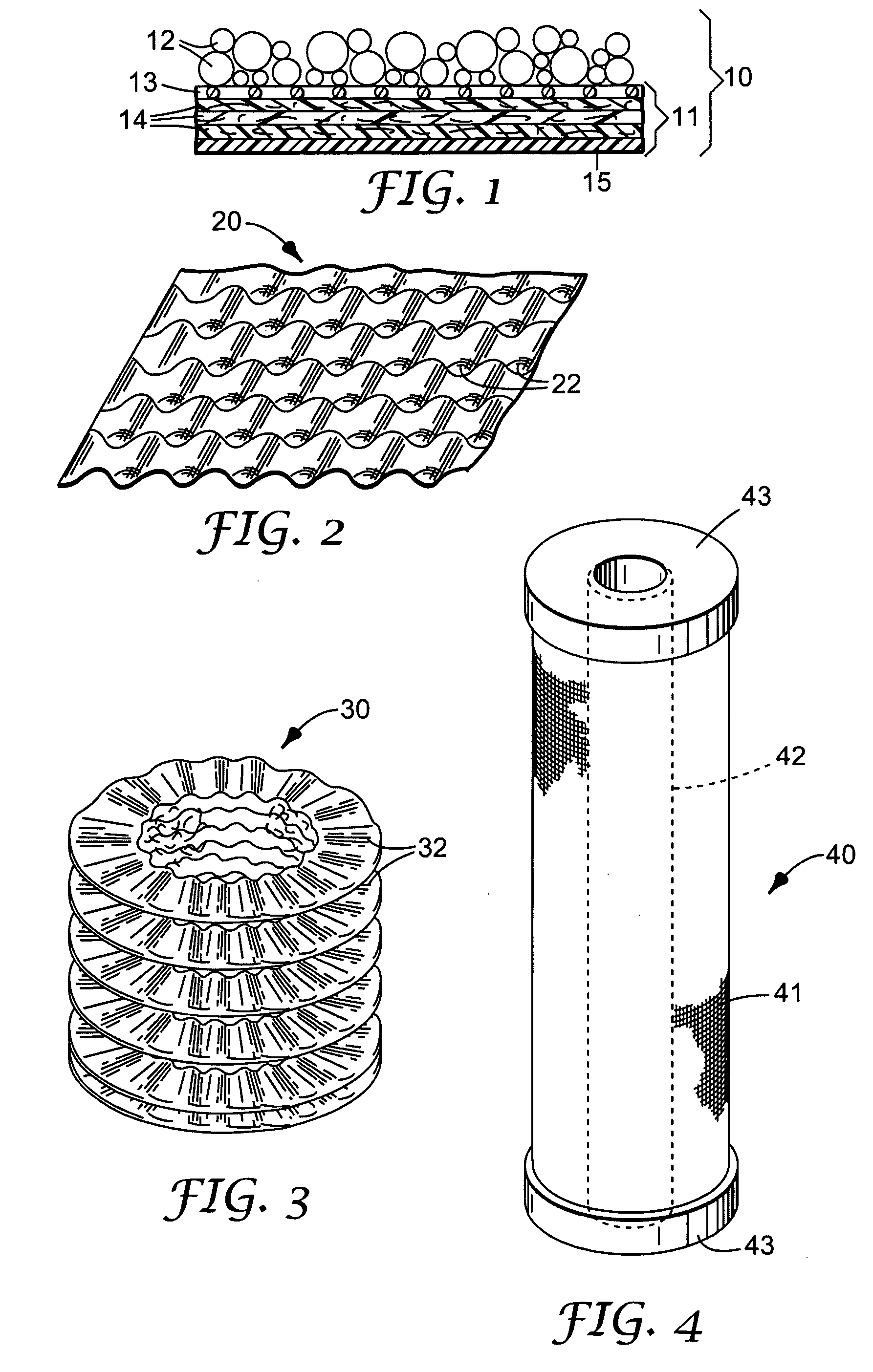 Composite filtration article