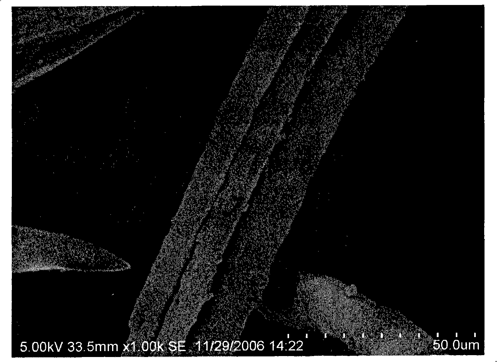 Method for preparing ethanol by using raw material containing cellulose