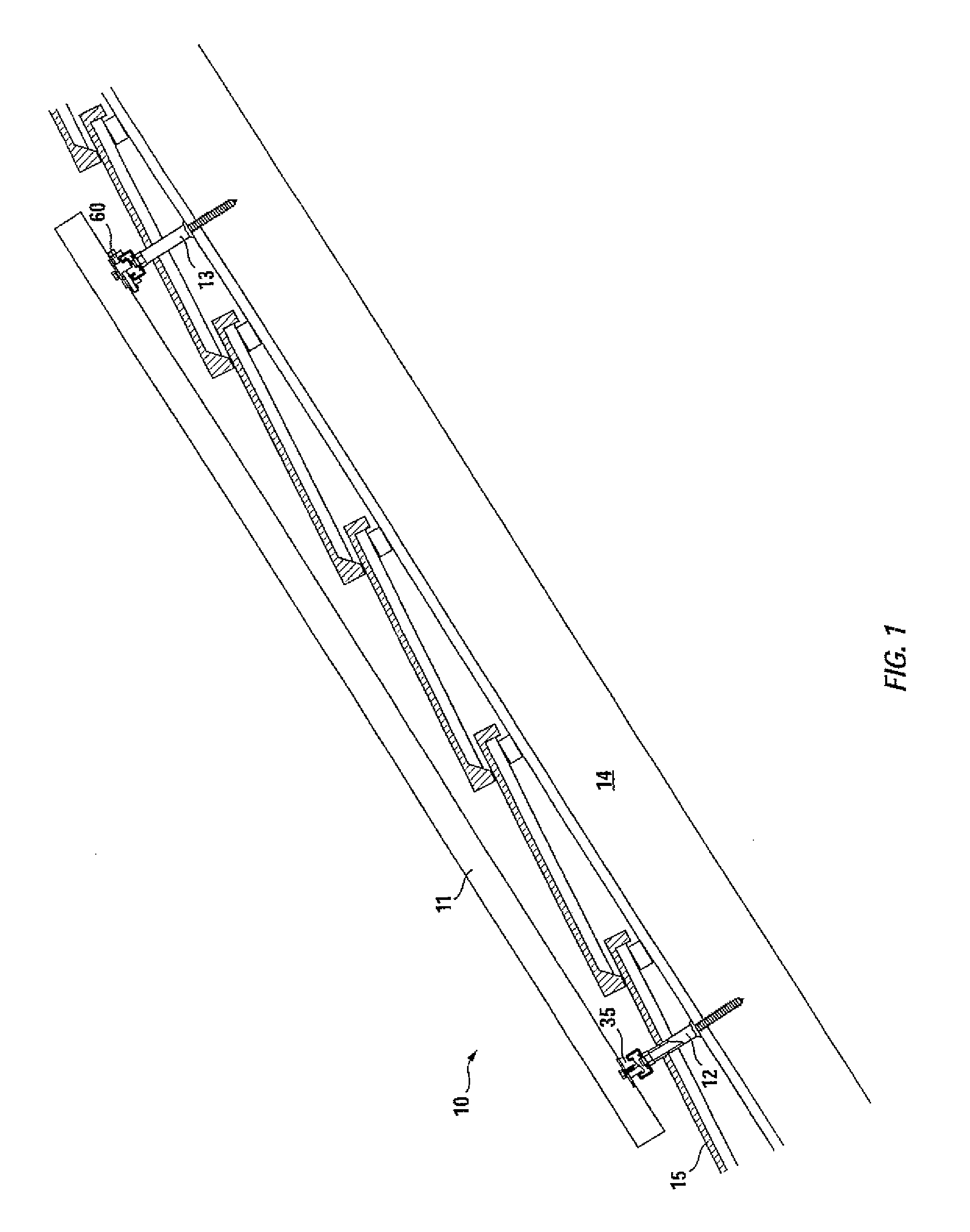 Photovoltaic solar panel mounting system