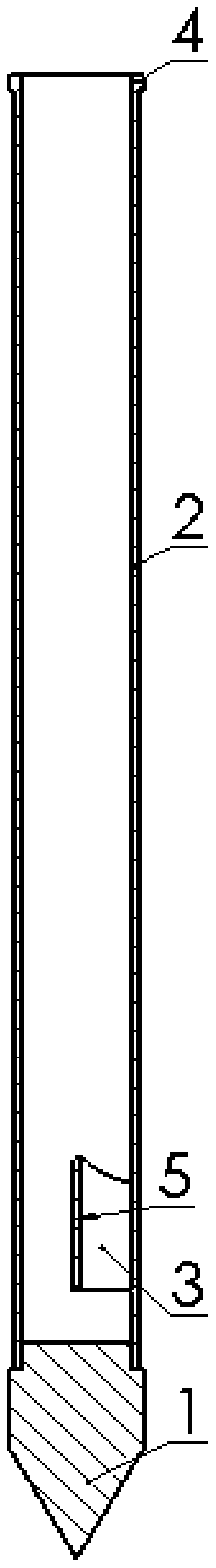 Pile-forming device and method for vortex pressing extruding and expanding concrete layering expanding pile