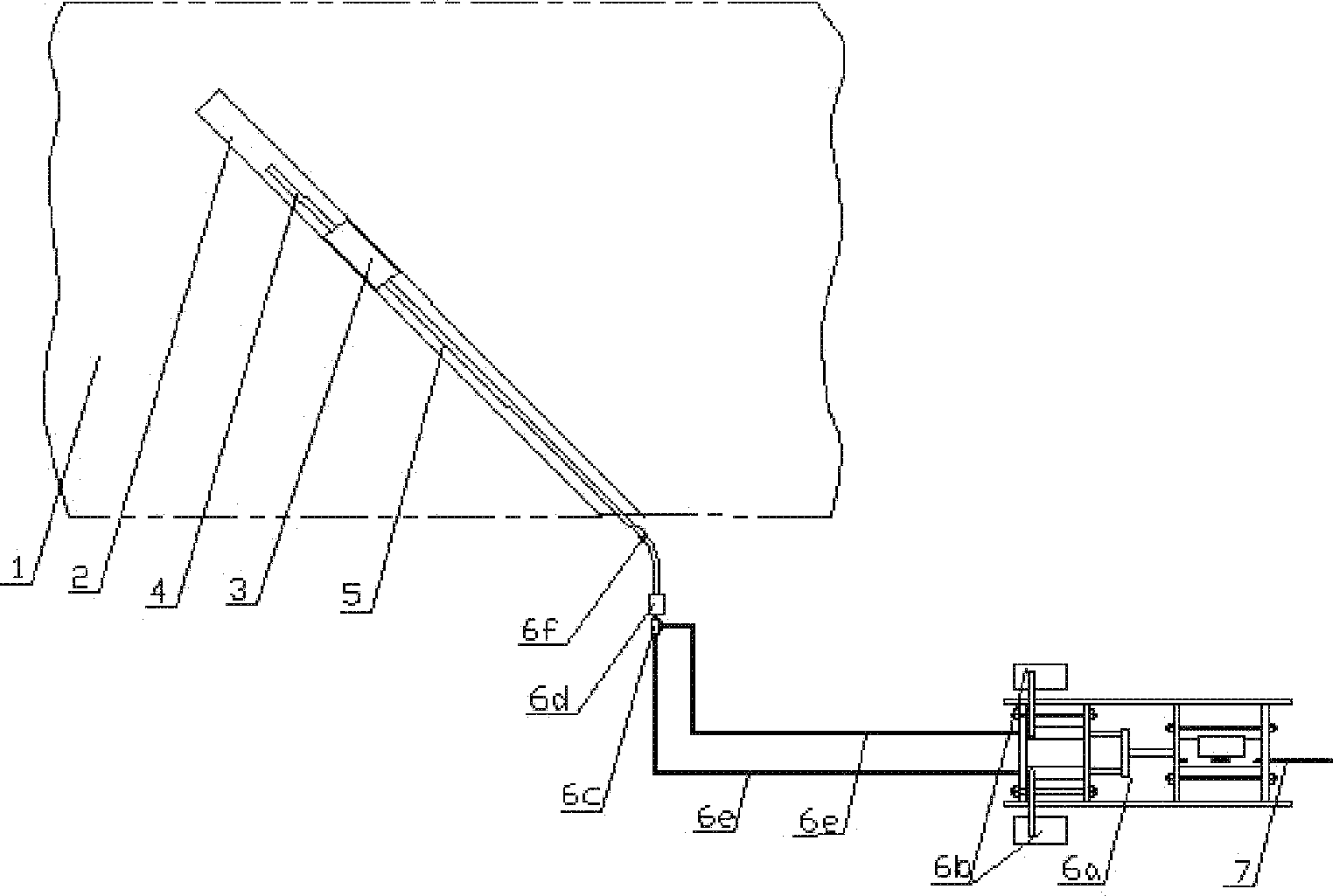 Grouting method and system of cracked coal rock mass