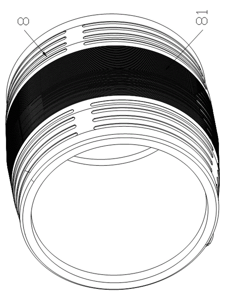 Secondary injection mold for special-shaped workpiece and injection molding method thereof