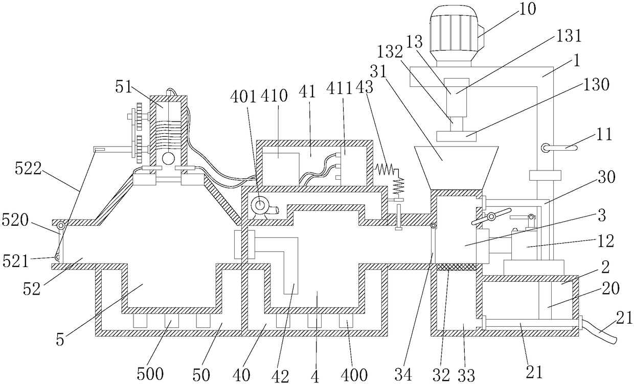 Novel straw water washing device