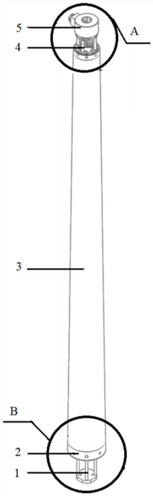 A floating wind turbine tower scale model for simulating tower shadow effect and yaw error