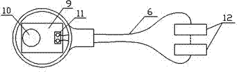 Electronic lead seal monitoring system based on public wireless communication network