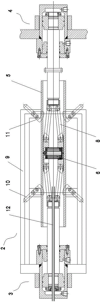 Automobile drive axle overall compound bulging device