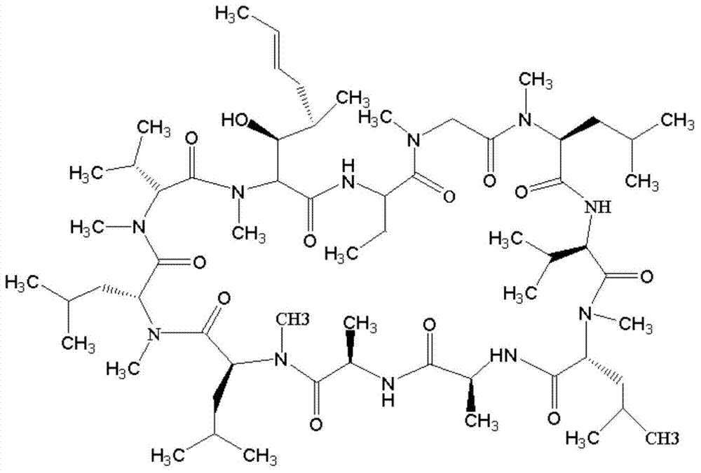 Immunoassay method and kit for detecting concentration of cyclosporine A