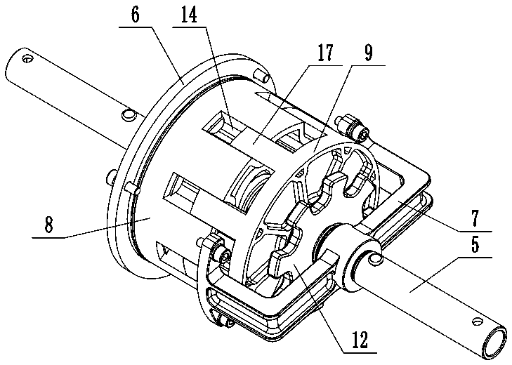 Lateral deep fertilization seeding machine