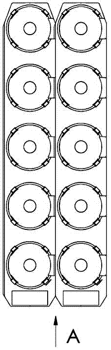 Sample bracket used for examination