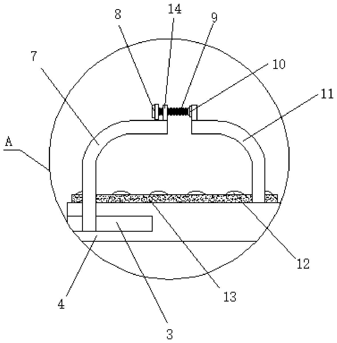 Limb rehabilitation training device for patient