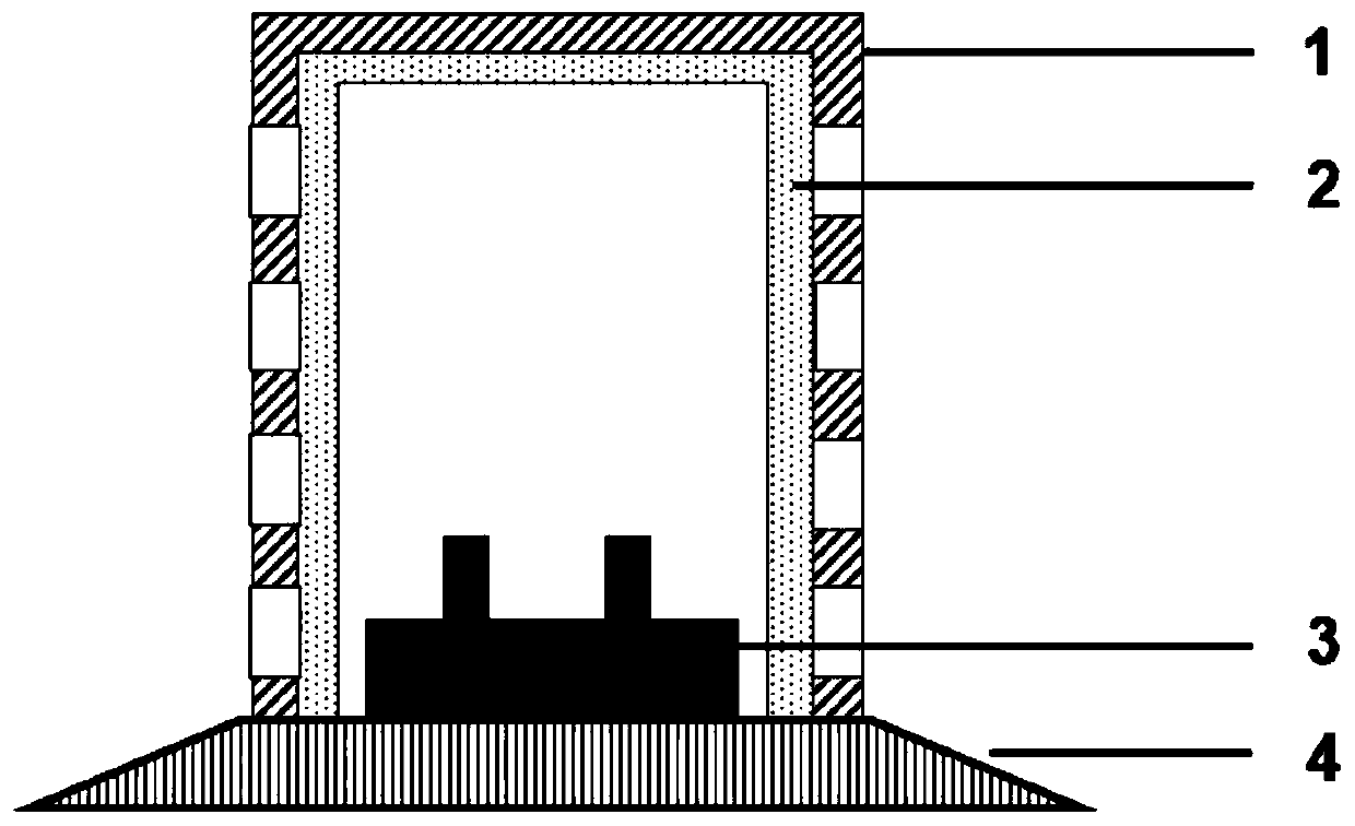 Directional energy-conducting smokeless moxibustion device based on separation membrane