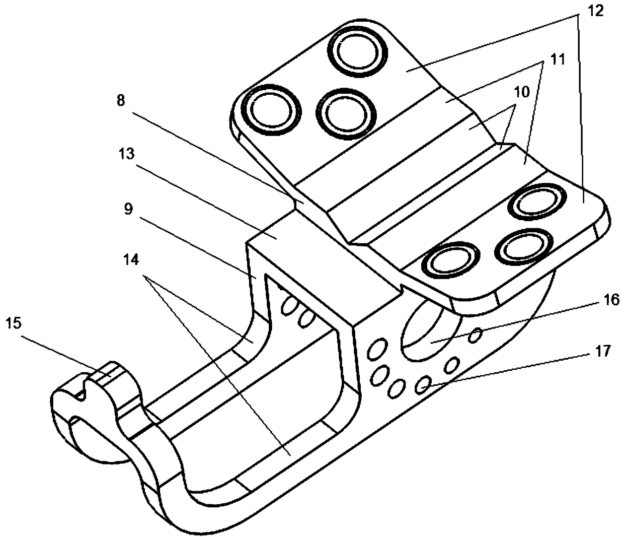 A surgical instrument calibration system and method for navigating surgery