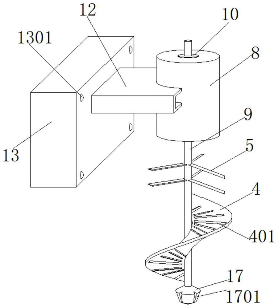 Sugarcane crushing and squeezing device used for agriculture