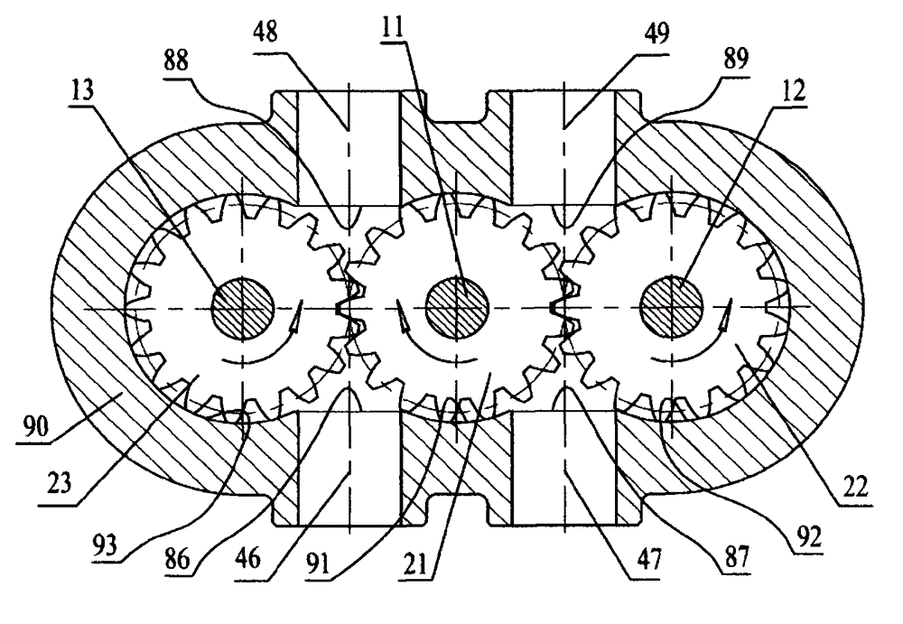 Special gear pump