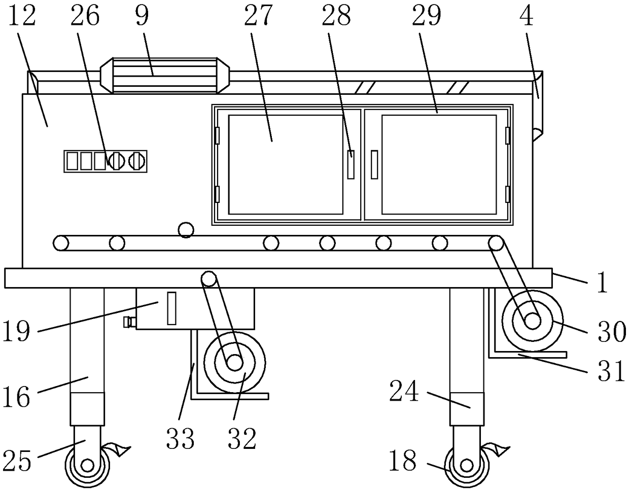 Flexograhic printing device