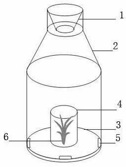 Method and device for efficiently separating beneficial and harmful insects