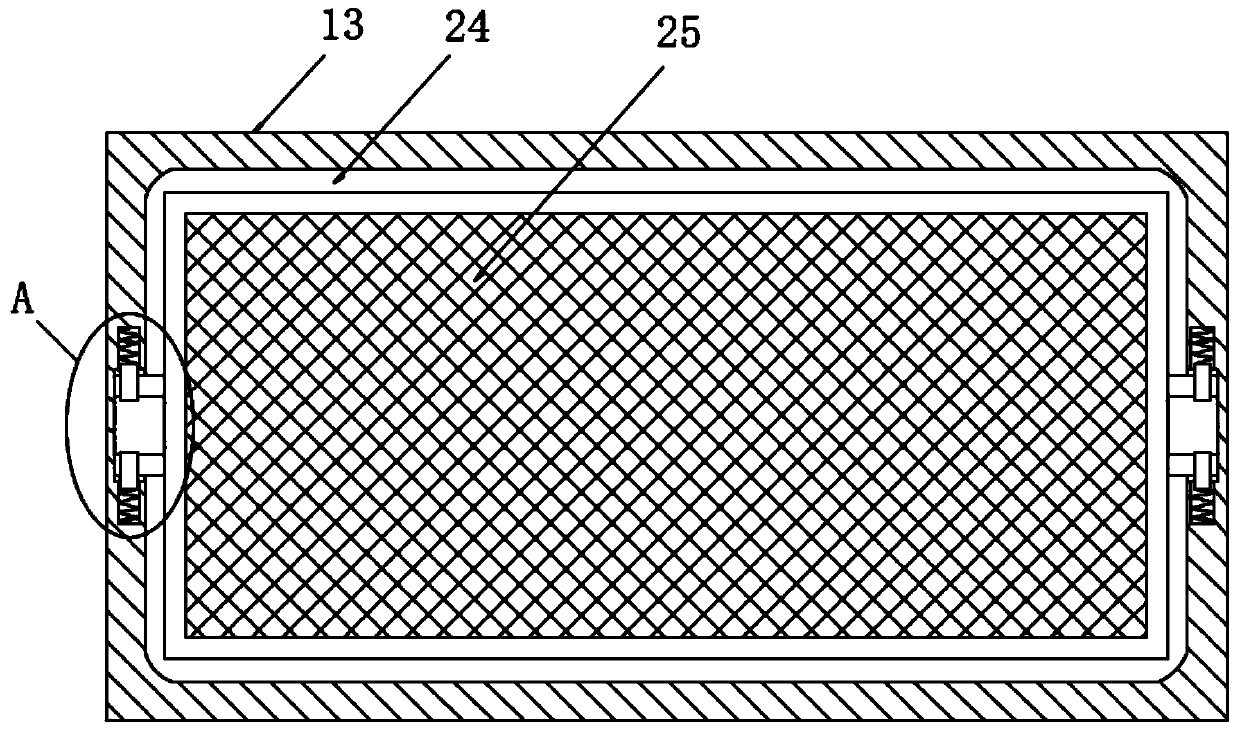 Particle sieving device for production of complex fertilizer anti-caking agents