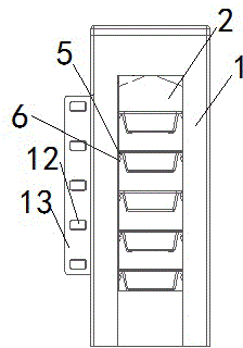 Basket lifting machine