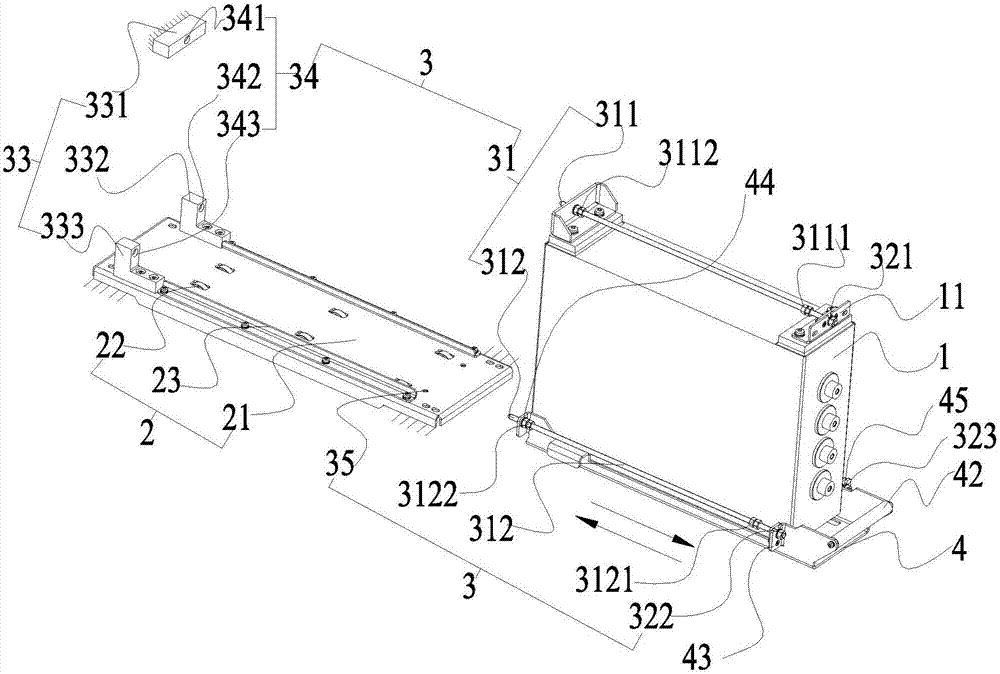 Device for installing module