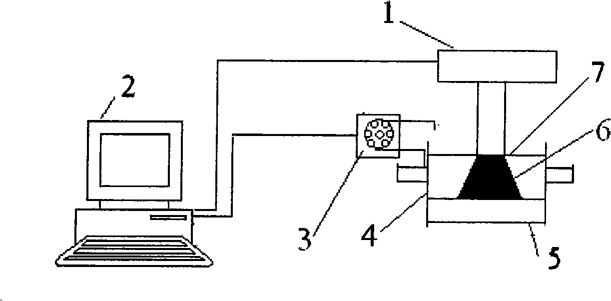 Light-cured quick forming device and method based on reflection-type liquid crystal light valve