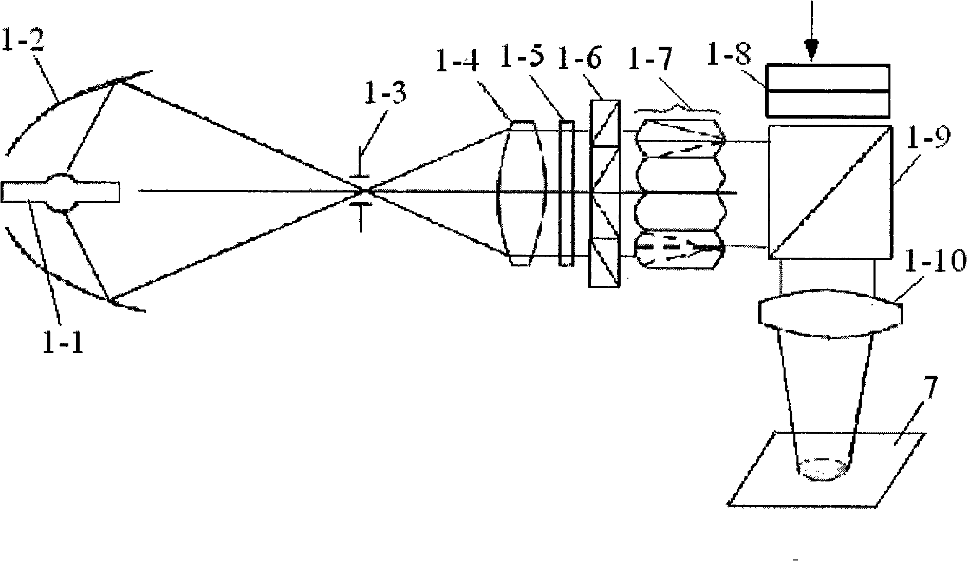 Light-cured quick forming device and method based on reflection-type liquid crystal light valve