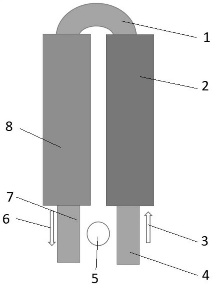 Air-cooled continuous heat treatment quenching furnace