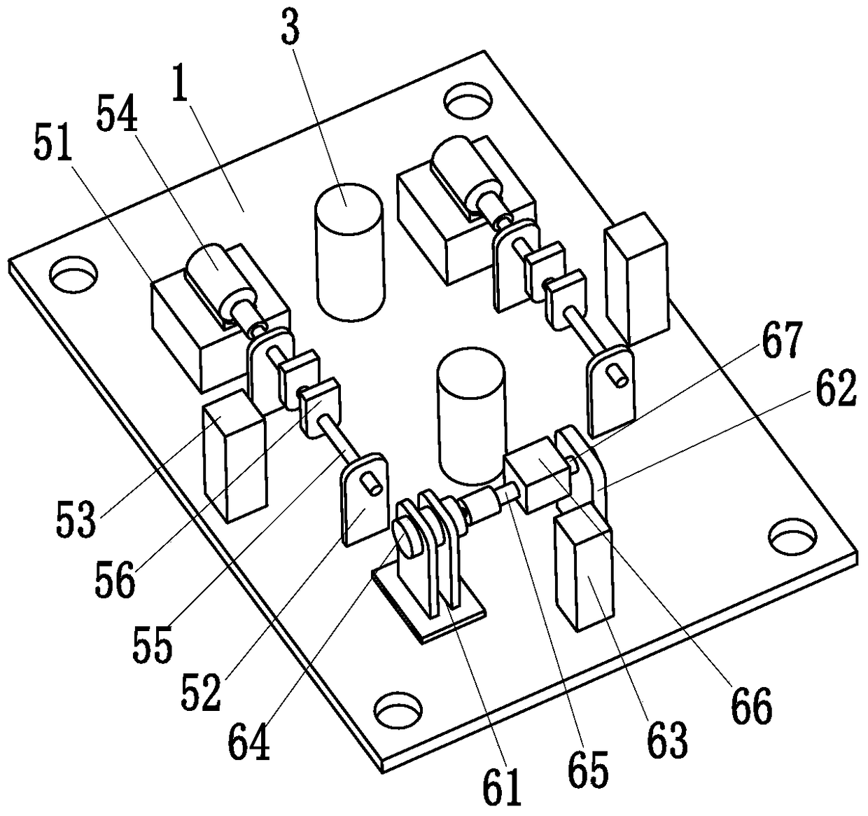 A special folding method for automatic clothing folding equipment