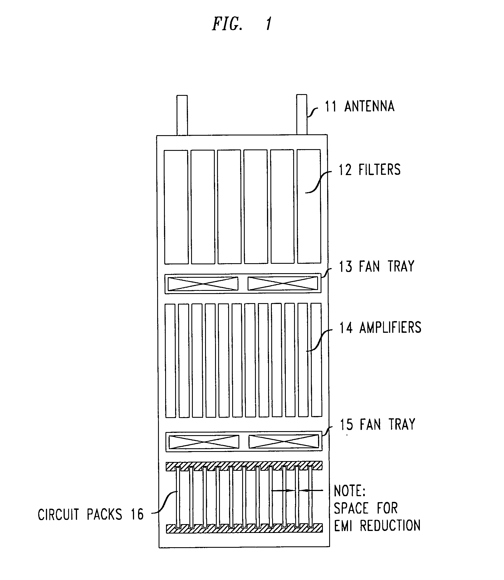 EMI protection housing and connector seal for circuit packs installed in electronics systems