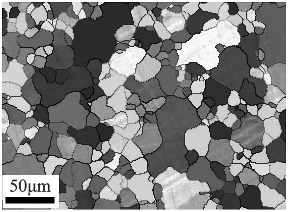 High-strength toughness low-activation fecrvo multi-principal element alloy and preparation method thereof