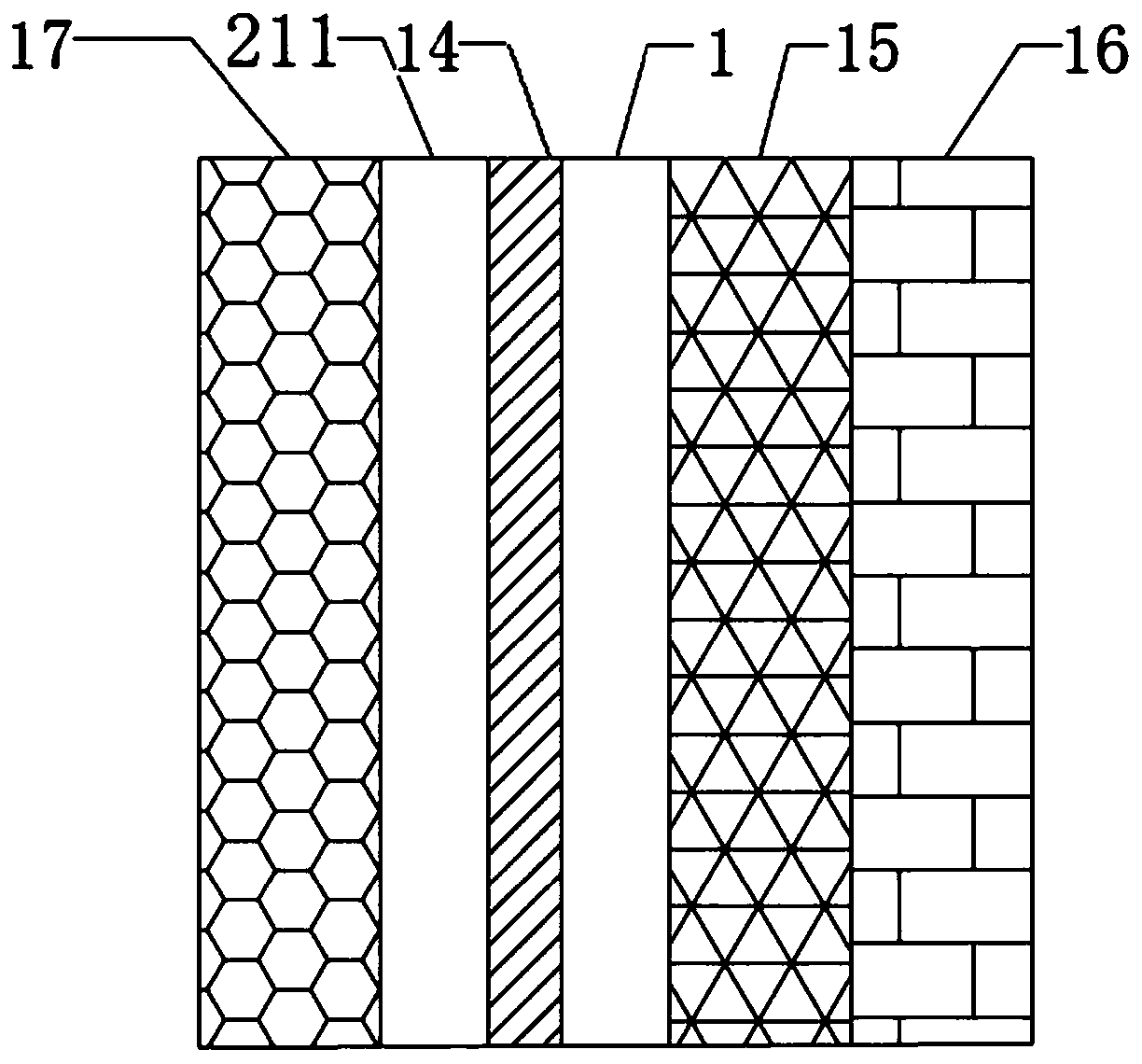 Roof rainwater collecting and utilizing system