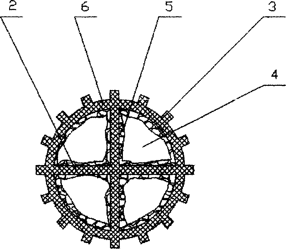 Suspension carrier of biomembrane