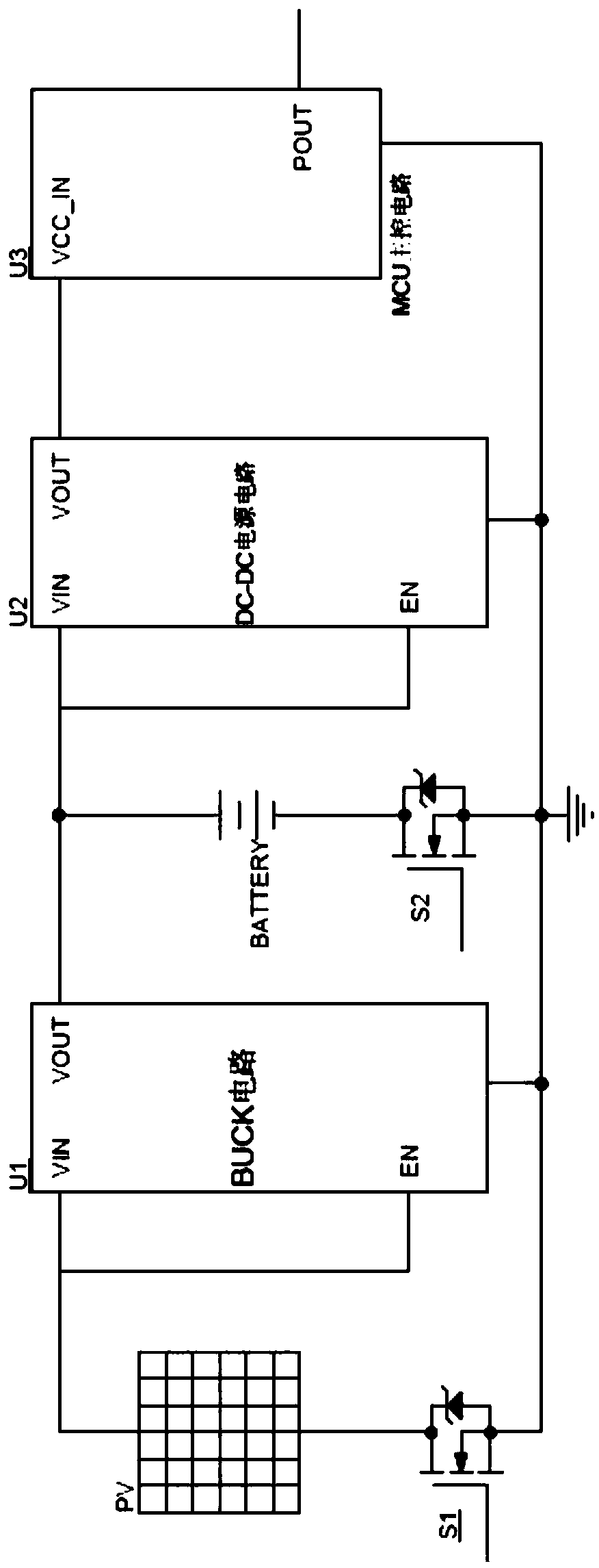 A protection method for solar energy protection battery undervoltage circuit