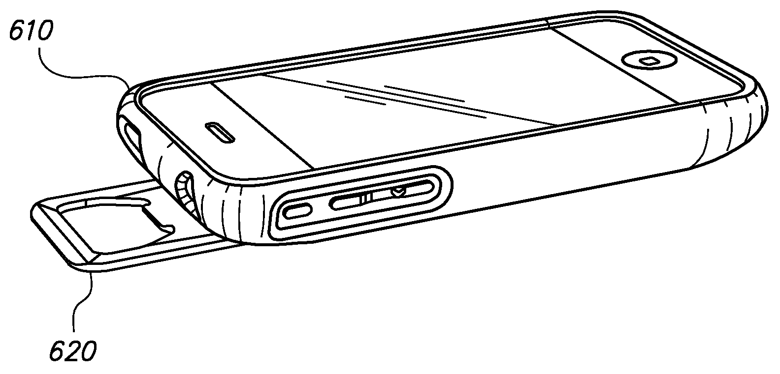 Case for handheld devices with one or more integral tools