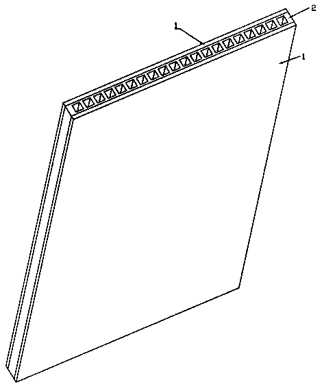 Hollow plate ceramic membrane and preparation method thereof