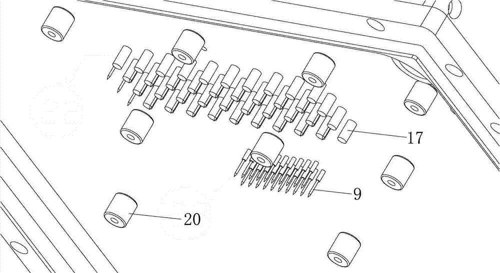 Fixture suitable for circuit board testing table