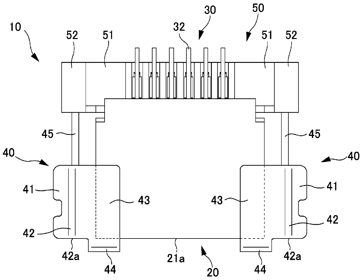 Floating connector