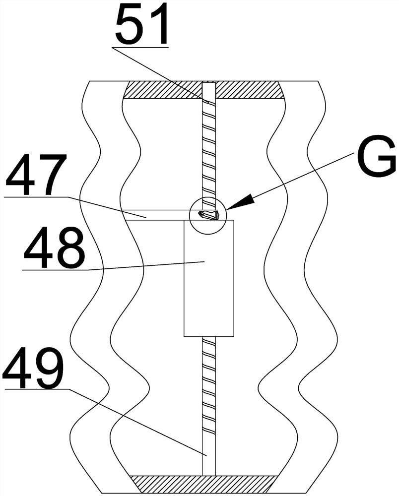 A defecation device for rehabilitation patients in lateral position