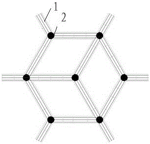 A "diamond" foundation reinforcement treatment method