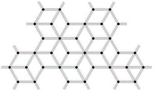 A "diamond" foundation reinforcement treatment method