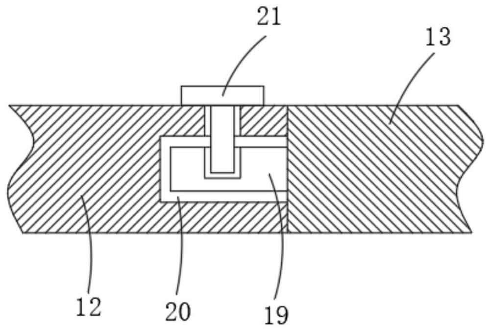 A non-woven creasing device