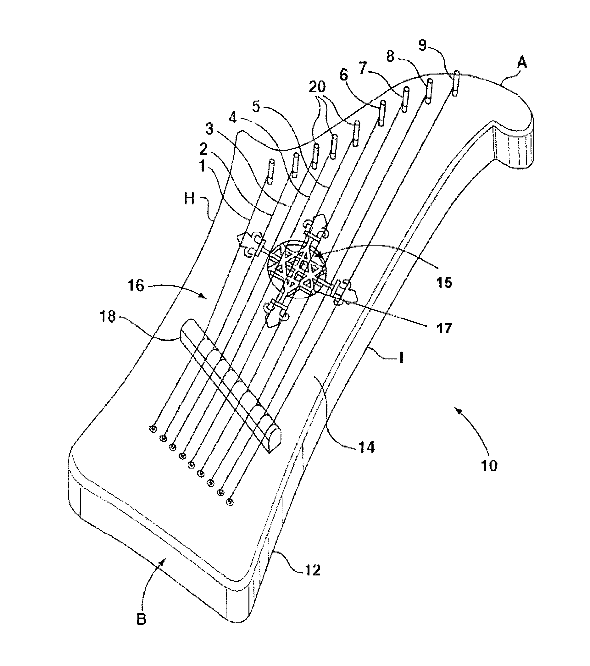 Harmonious scale instrument