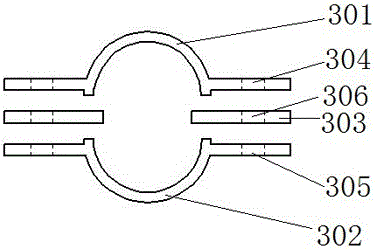 Automatic clearing device for drill bit winding chips and operation control method of automatic clearing device