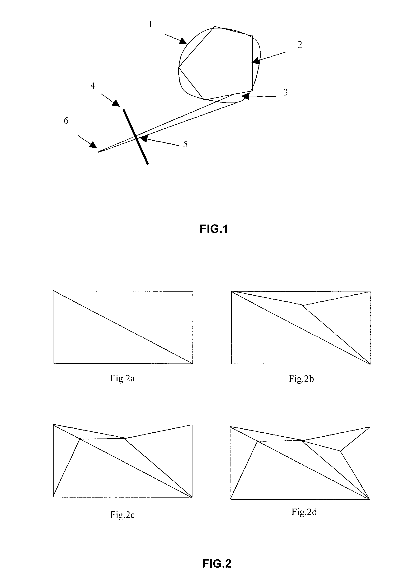 Process for modelling a 3D scene