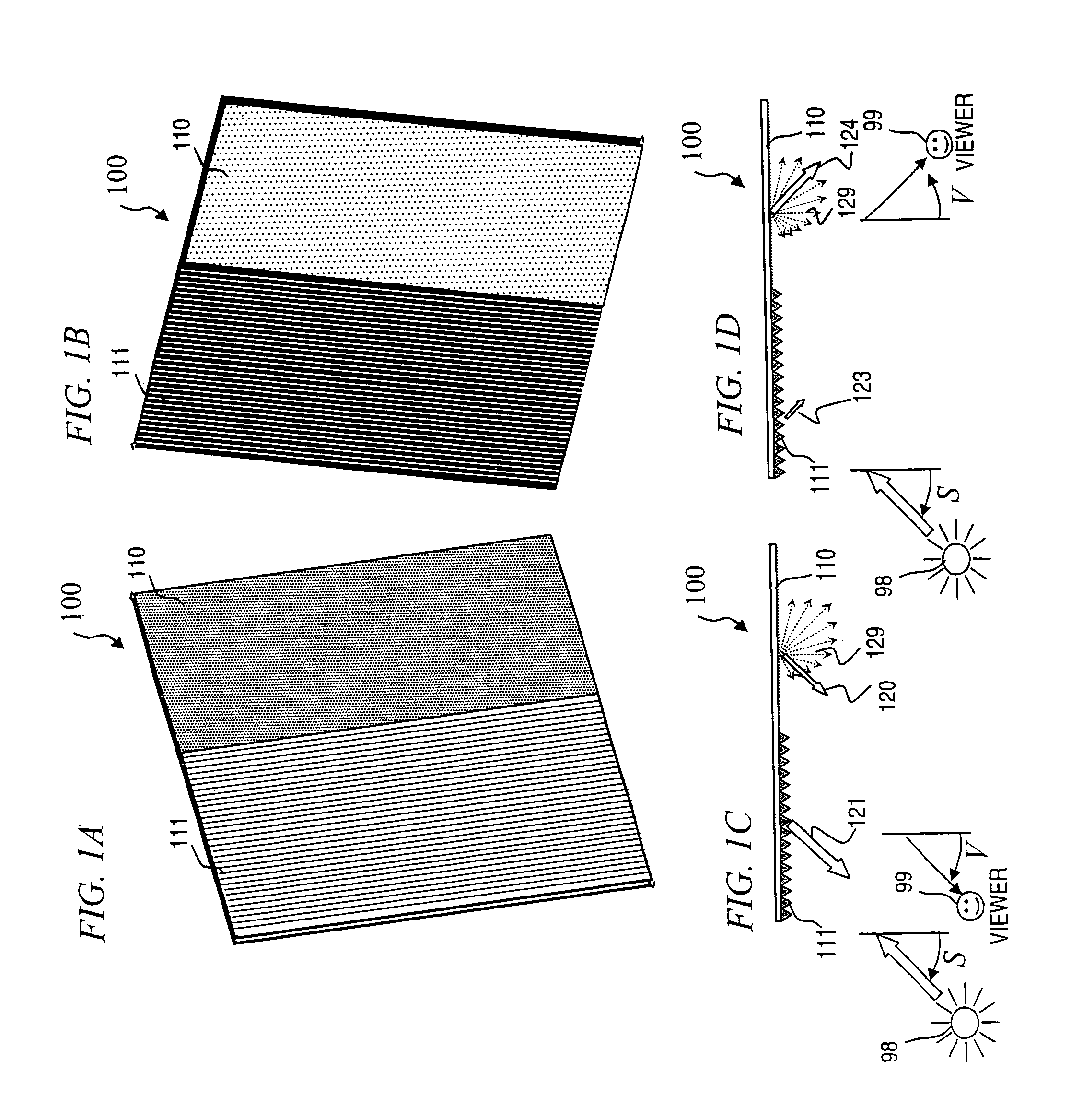 Apparatus and method for producing light-responsive surfaces on opaque materials