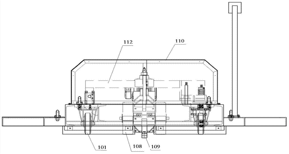 Rail guided vehicle (RGV)