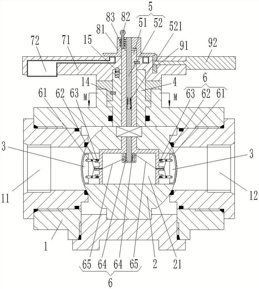 Anti-scouring ball valve