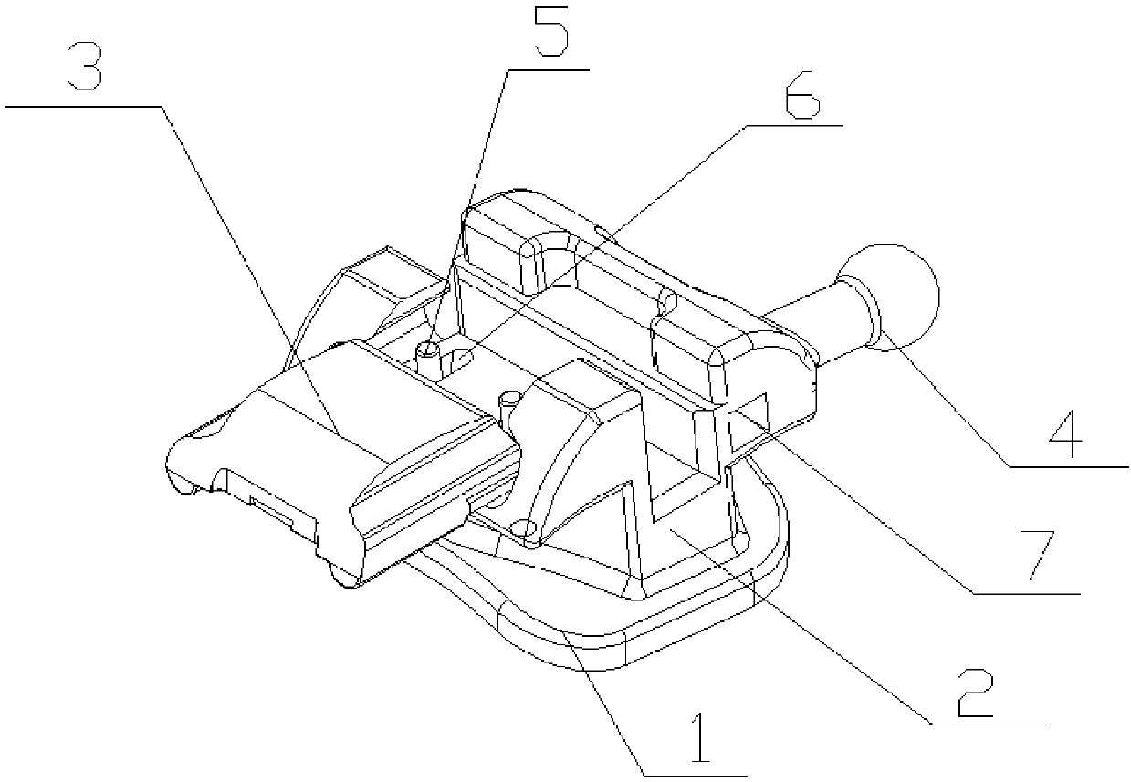 Novel self-locking bracket for orthodontics