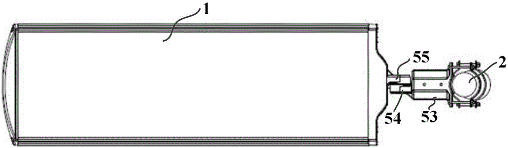 Integrated light following solar street lamp and light following automatic lifting system and method