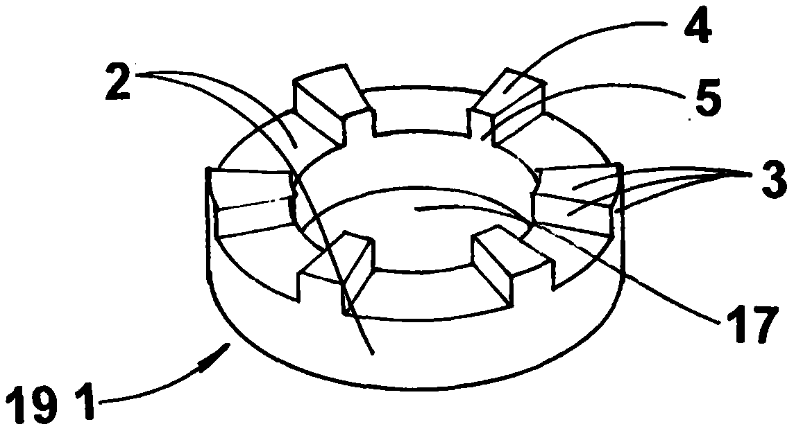 Self-locking anti-loosening rubber gasket and screw thread pair thereof