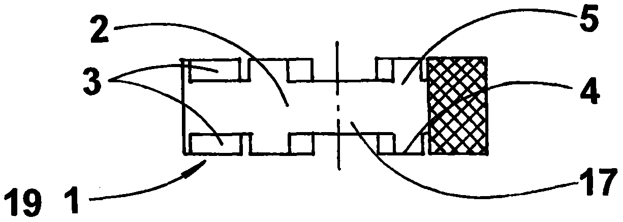 Self-locking anti-loosening rubber gasket and screw thread pair thereof